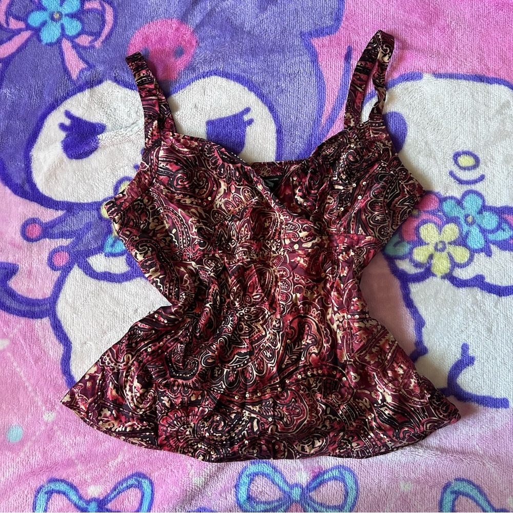 Fairy style camo top  Women's Top